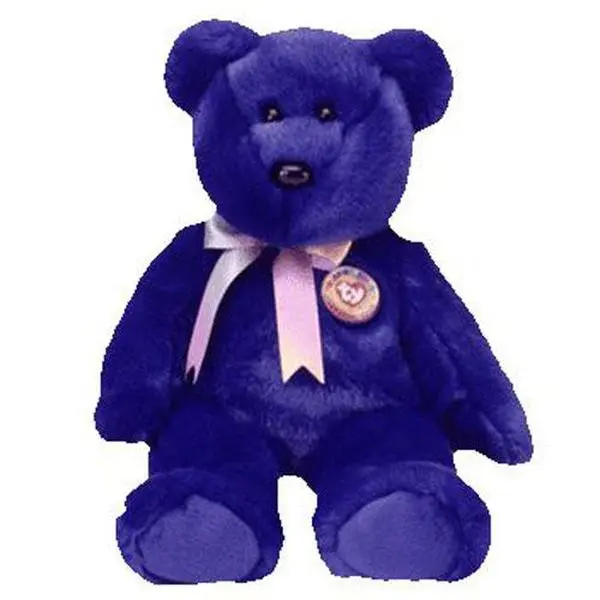 TY Beanie Buddy - CLUBBY the Bear (13.5 inch) - MWMTs