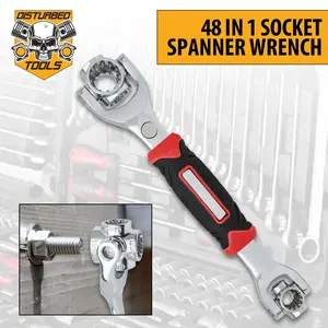 Disturbed Tools 48-In-1 Socket Spanner Wrench