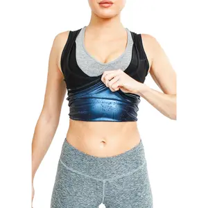 Sweat Shaper Premium Sauna Tank Top for Women Sauna Shirt for Workouts, Fitness