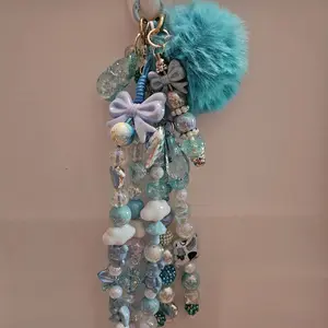 TICKLE ME BLUE JUNK KEYCHAIN