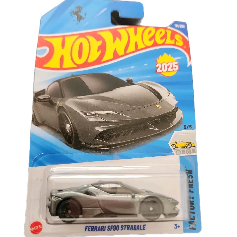 Hot Wheels Ferrari SF90 Stradale 2025 191/250 Factory Sealed Collectible Car Model Diecast