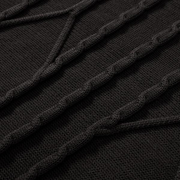 Men's Turtleneck Warm Sweater, Vintage Cable Knit Style, Thickened Winter & Autumn Knitwear with Locking Temperature Technology, Stylish Texture, Suitable for Office Workers and Everyday Street Style, Versatile Innerwear