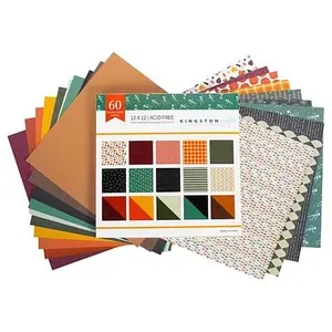 Crafts & Sewing Kingston Crafts Falloween Double-Sided Paper Pad - 60 Sheets