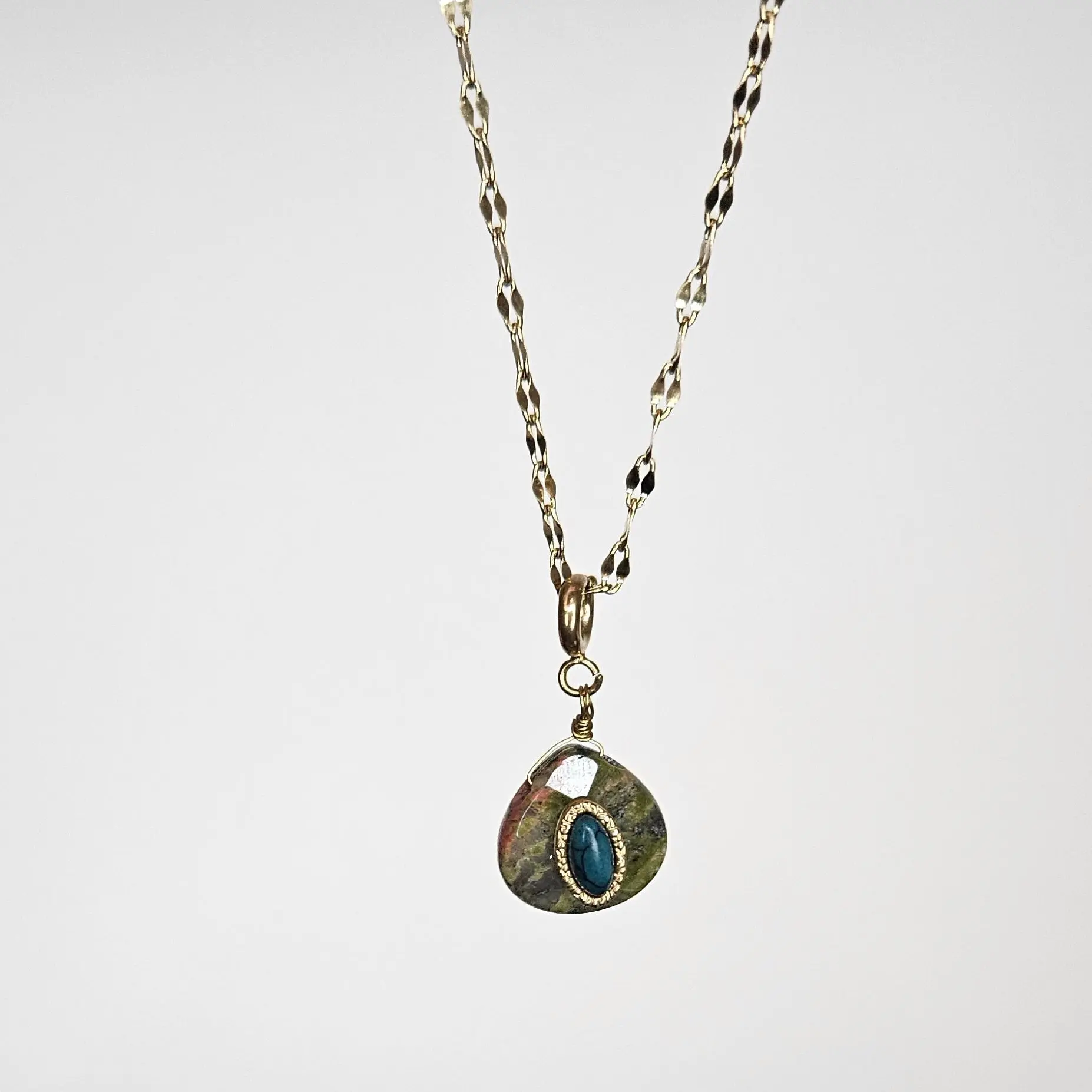 Collar Piedra Vintage