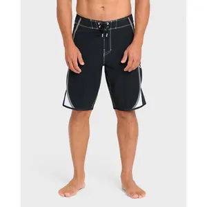 Dbah Bio Wave Pro 21" Boardshorts - Black/White - Black/White
