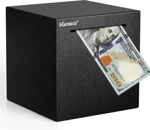 Adults Piggy Bank Must Break to Open, Unbreakable Stainless Steel Piggy Bank for Adults, Metal Savings Box for Cash Saving (Black, 4.72 inch)
