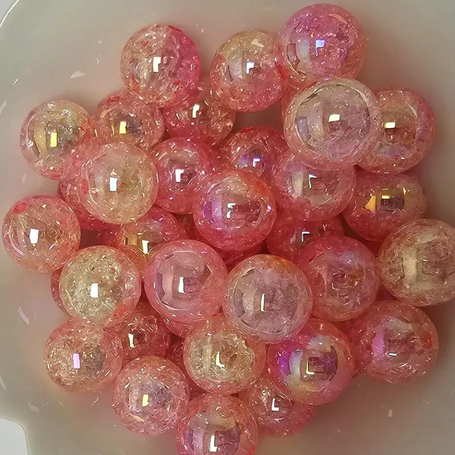 New  Pink/yellow CM316019 16mm 100pcs