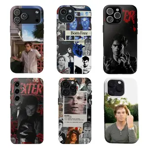 Dexter Morgan Retro 90s Phone Case for iPhone 17 Air 16 15 14 13 12 11 Xs Pro Max Plus, Samsung Galaxy S25 S24 S23 S22 S21, Pixel 9A, Vintage Brian Moser Case Cover, Horror Movie Film Series Fan gift