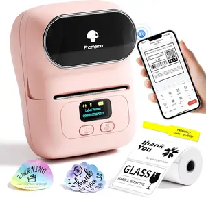 Phomemo M110 Bluetooth Thermal Label Printer – Mini Label & Barcode Printer
