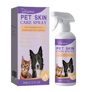 Pet Skin Care Spray for Dogs and Cats – Gentle Coat & Skin Refreshing Spray, Helps Maintain Clean, Comfortable Skin