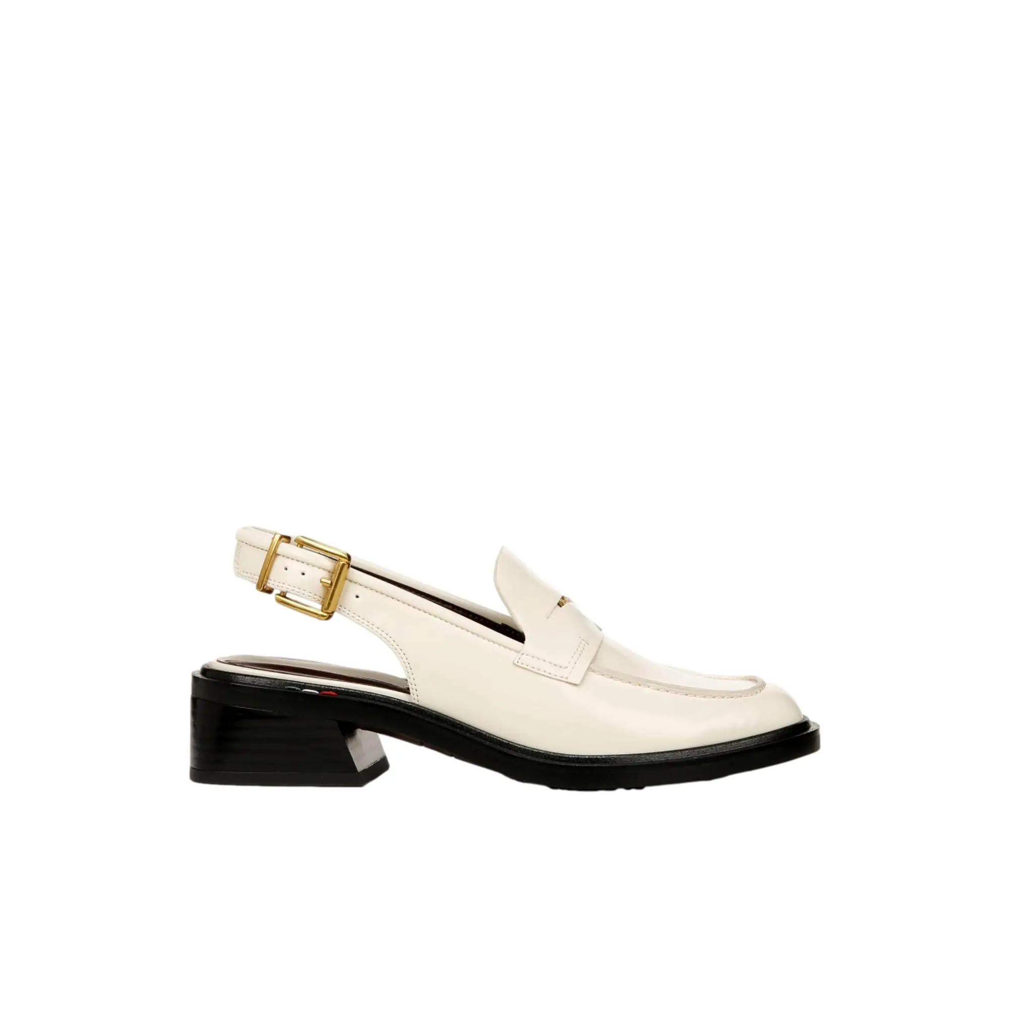 Franco Sarto Giada Slingback Loafer Vanilla  I7412S1100 Women's