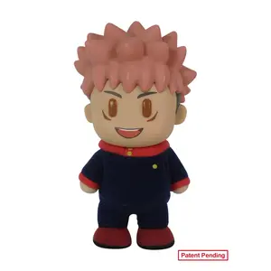 Jujutsu Kaisen - Yuji Itadori (Happy) Uniform Figurekey Plush 4.5"H