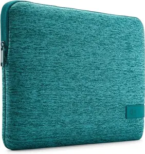 Case Logic 13 Inch Memory Foam Laptop Case For Mac And PC (Acai red and Everglade blue)