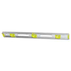 Stanley Bostitch  48 in. Top Read I-Beam Level - Silver- Aluminum