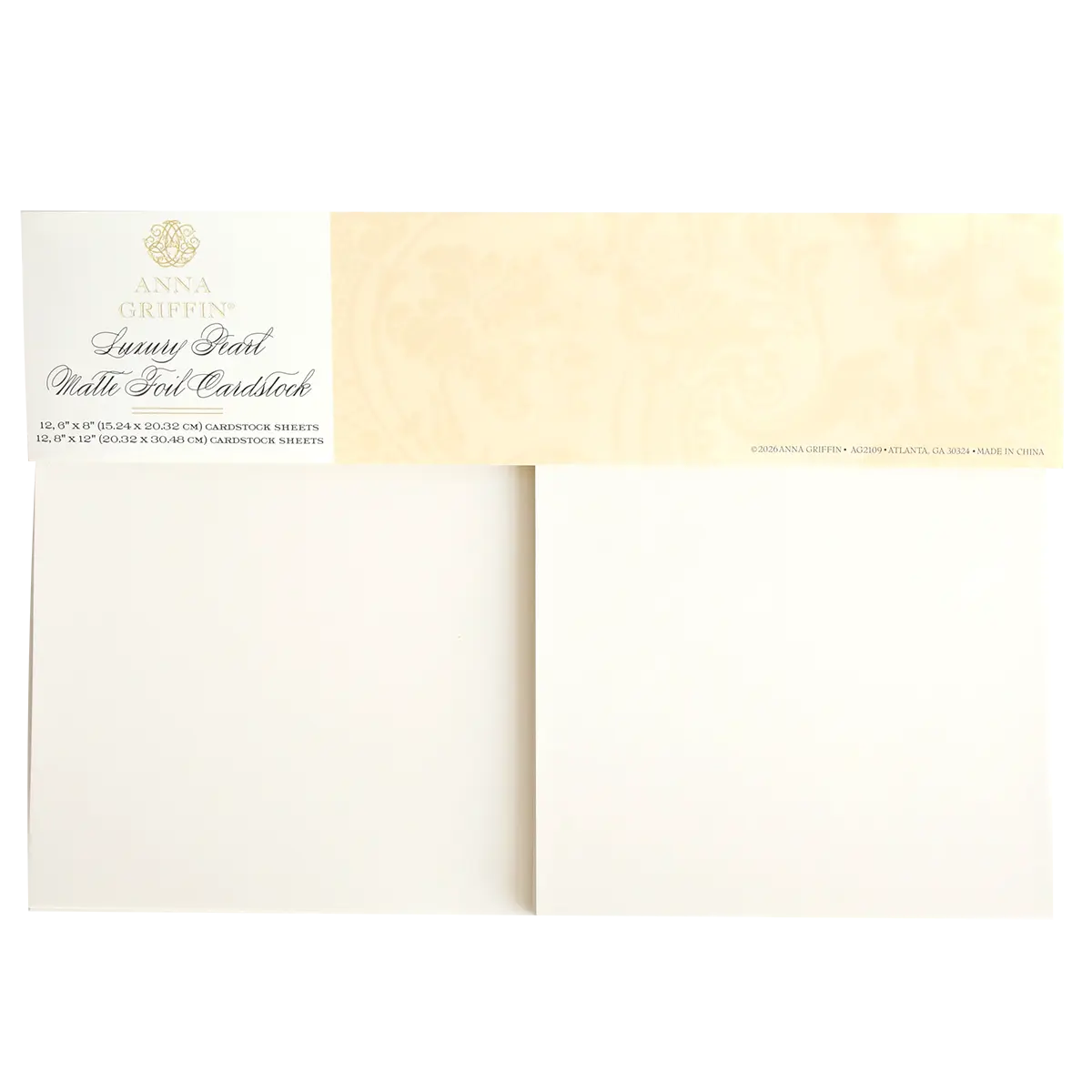 Luxury Ivory Soft Matte 250gsm Cardstock