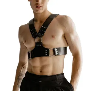 Men’s Body Harness  Adjustable Chest Strap | Streetwear & Festival Outfit Accessory