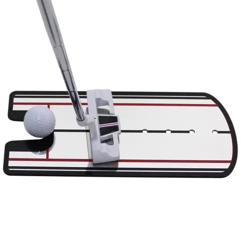 Golf Putting Alignment Mirror, Golf Training Aids, Golf Accessories, Golf Putter, Golf Putting Training Aid, Portable Practice Putting Trainer, Golf Training Tool, Golf Equipment, Golf Training Accessory