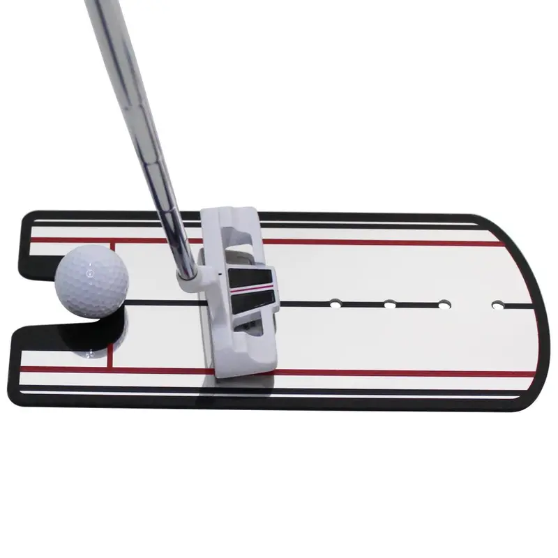 Golf Putting Alignment Mirror, Golf Training Aids, Golf Accessories, Golf Putter, Golf Putting Training Aid, Portable Practice Putting Trainer, Golf Training Tool, Golf Equipment, Golf Training Accessory