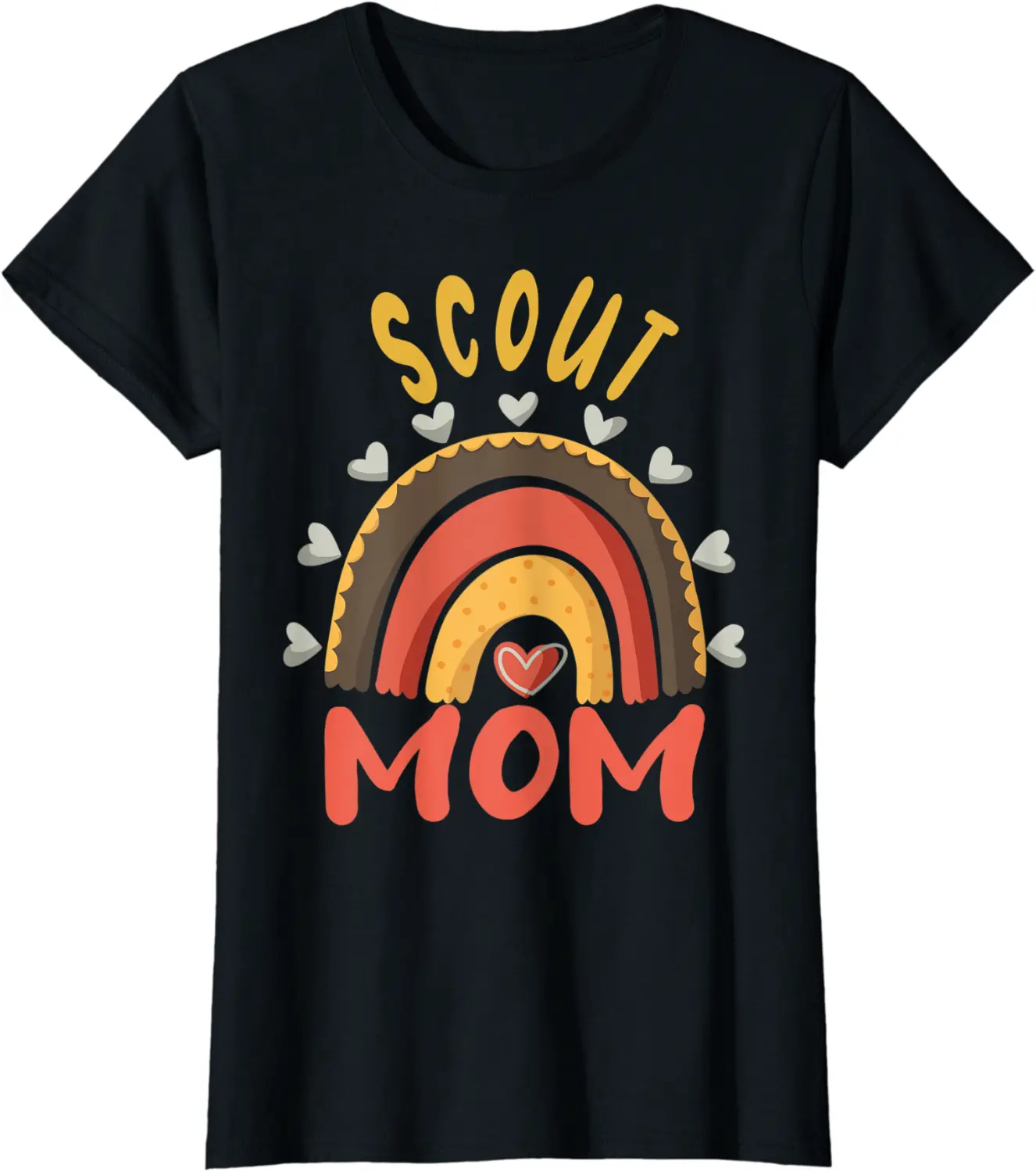 Womens Scout Mom Scouting Gear Cub Camping Lover T-Shirt - Feliciabr Shop 56B09HR7DM6G