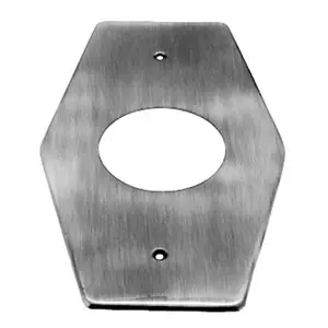 Westbrass  1 Hole Remodel Plate for Mixet - Polished Chrome