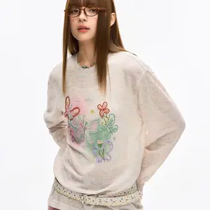 F426 Official Store Embroidered Butterfly Summer Top – Breathable, Comfortable & Versatile
