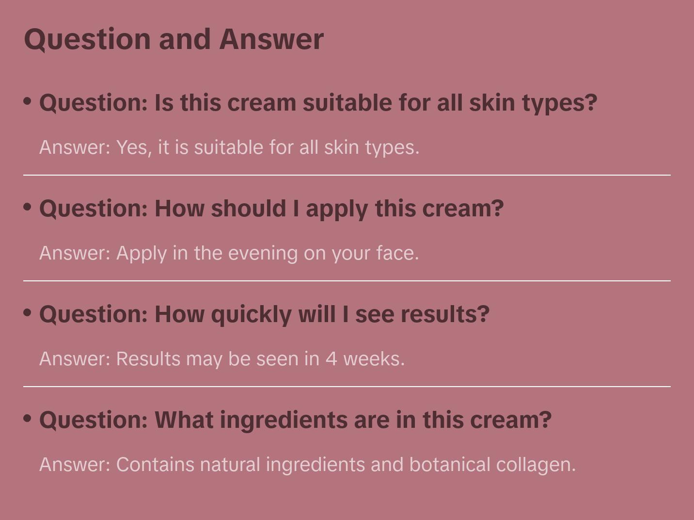 Lift Pro Collagene - Anti-Wrinkle Lifting Night Cream