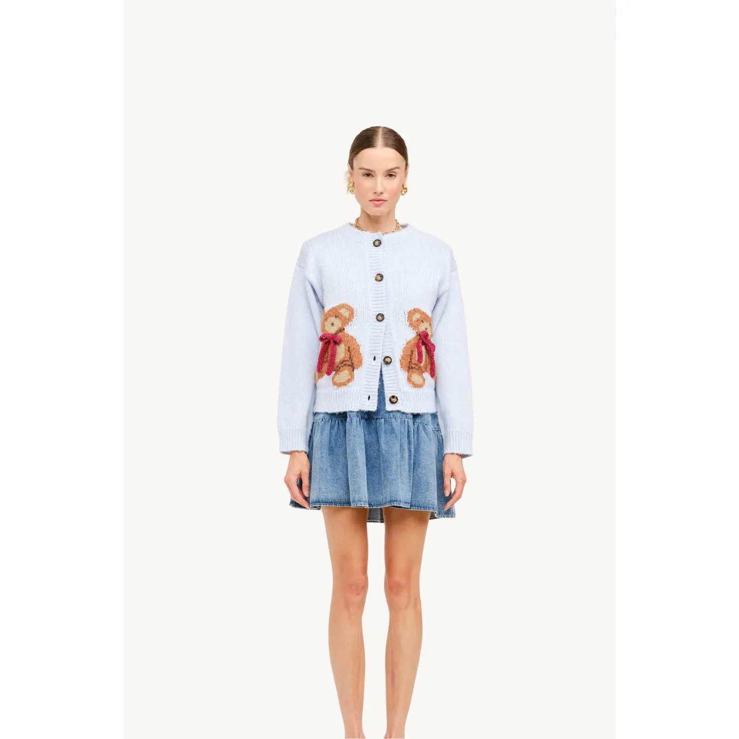 Sofie The Label Teddy Cardigan (Various Colors)