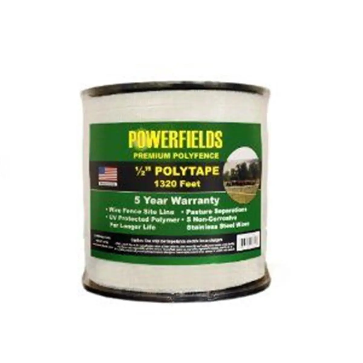 212 MAIN White Polymer Tape Training Aid, 0.5 in. x 1320 ft. Rust-Proof, UV-Resistant Pet Behavior Aid for Dogs & Cats, Stainless Steel, 0.5" X 1320", 304 Stainless-Steel, Economical Industry Standard, High-Quality Uv-Stabilized Polymers