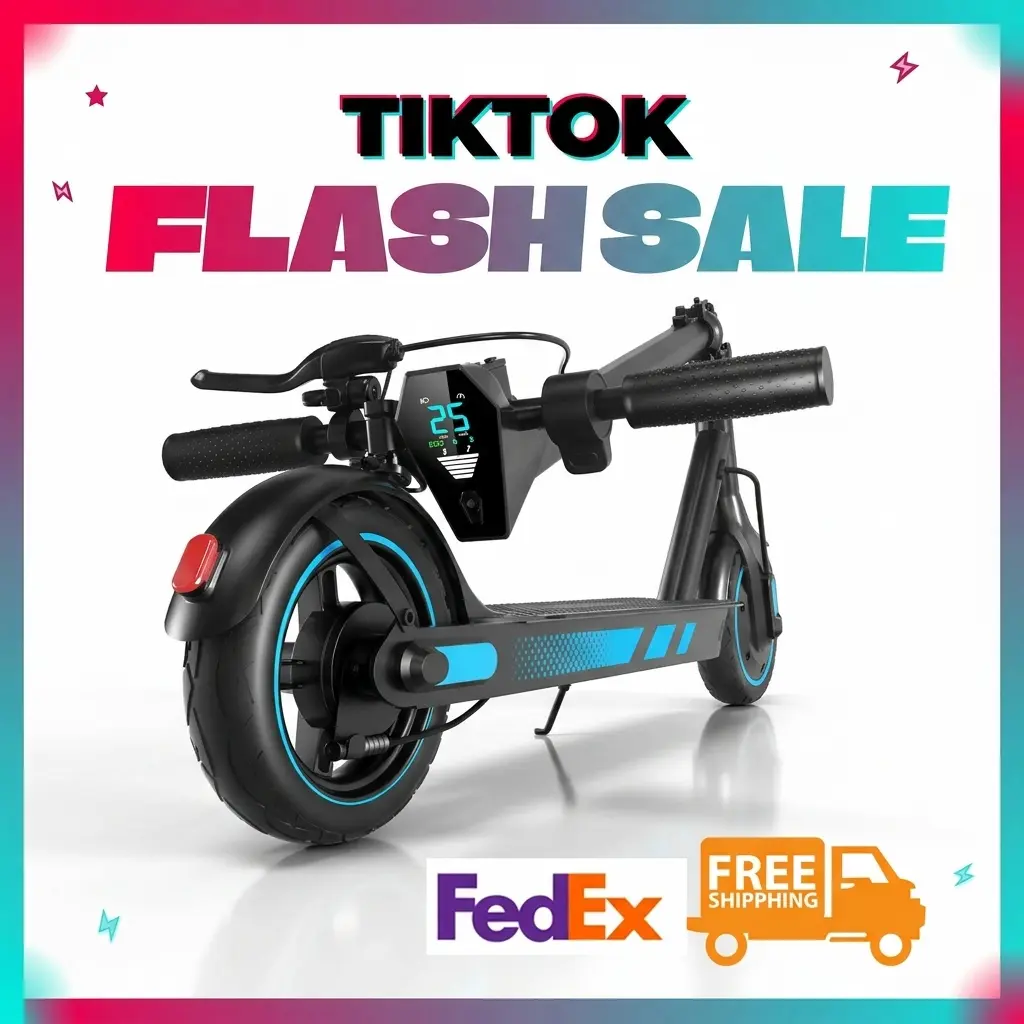 25MPH Electric Scooter Adults & Teens,  Max Range 25/35KM, E Scooter with 10.5 Tires,  500W Motor, Cruise Control and Dual Braking, Foldable Electric Scooter for Adults Powerful