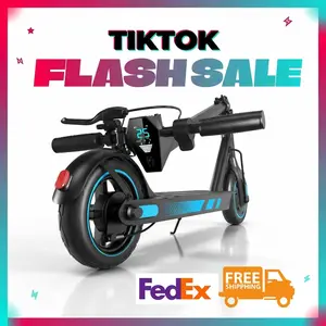 25MPH Electric Scooter Adults & Teens,  Max Range 25/35KM, E Scooter with 10.5 Tires,  500W Motor, Cruise Control and Dual Braking, Foldable Electric Scooter for Adults Powerful outdoorfun