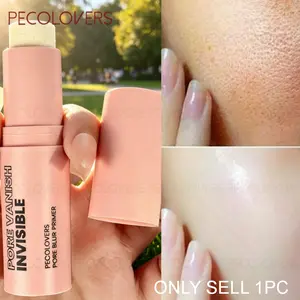 1PC Invisible Pore Facial Makeup Primer Stick - Long-lasting, Oil-controlling, Concealing Minor Blemishes and Dark Circles, Concealing Pores, Suitable for All Skin Types, Creating A Flawless Makeup Base