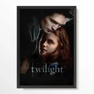 Retro Twilight Edward Vampire Romance Movie Poster Premium Wall Art Poster Unframed HD Print Home Office Decor Unique Trendy Gift