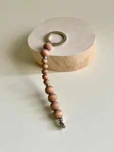 Wood Meditation & Breathing Beads - Comfort & Connection
