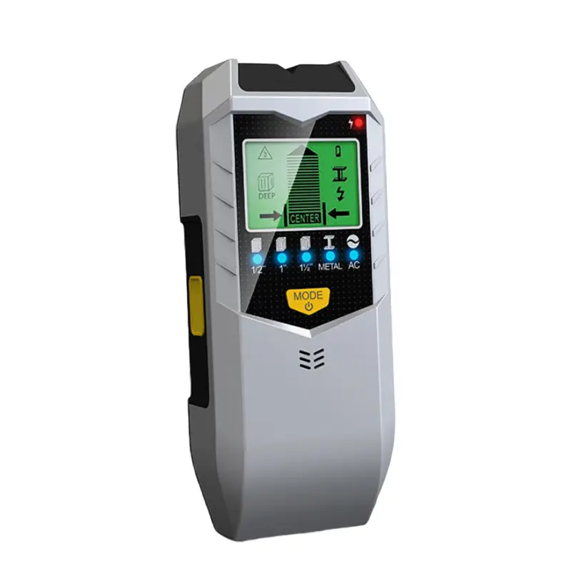 5-in-1 High-Accuracy Stud Finder Wall Scanner, Electronic Detector for Finding Wood, Metal, AC Wires, Pipes, & Locating Centers and Edges, Ideal for Home Renovation