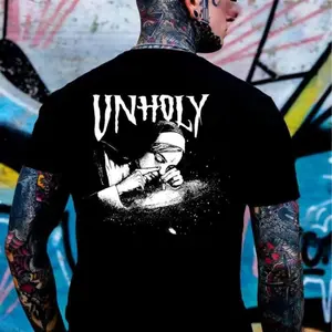 oversized tshirt women UNHOLY Nun Smoking Dark Style Black tshirt,hoodie,sweatshirt,gift for her,him,women,summer outfits, style, streetwear, top, vintage graphic tees,Mother day,Aesthetic,Trendy,Unisex,daily wear,short sleeve,neck tee Casual Crewneck