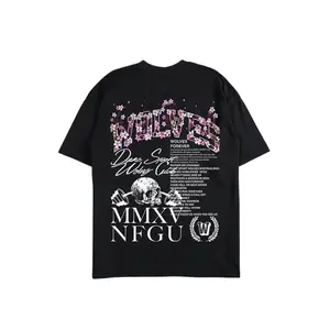 DARC. | 2025 Summer American Style Trendy Brand Digital Print Pure Cotton Loose Fit Unisex Short Sleeve T-Shirt Plus Size Tee Gym Shirts