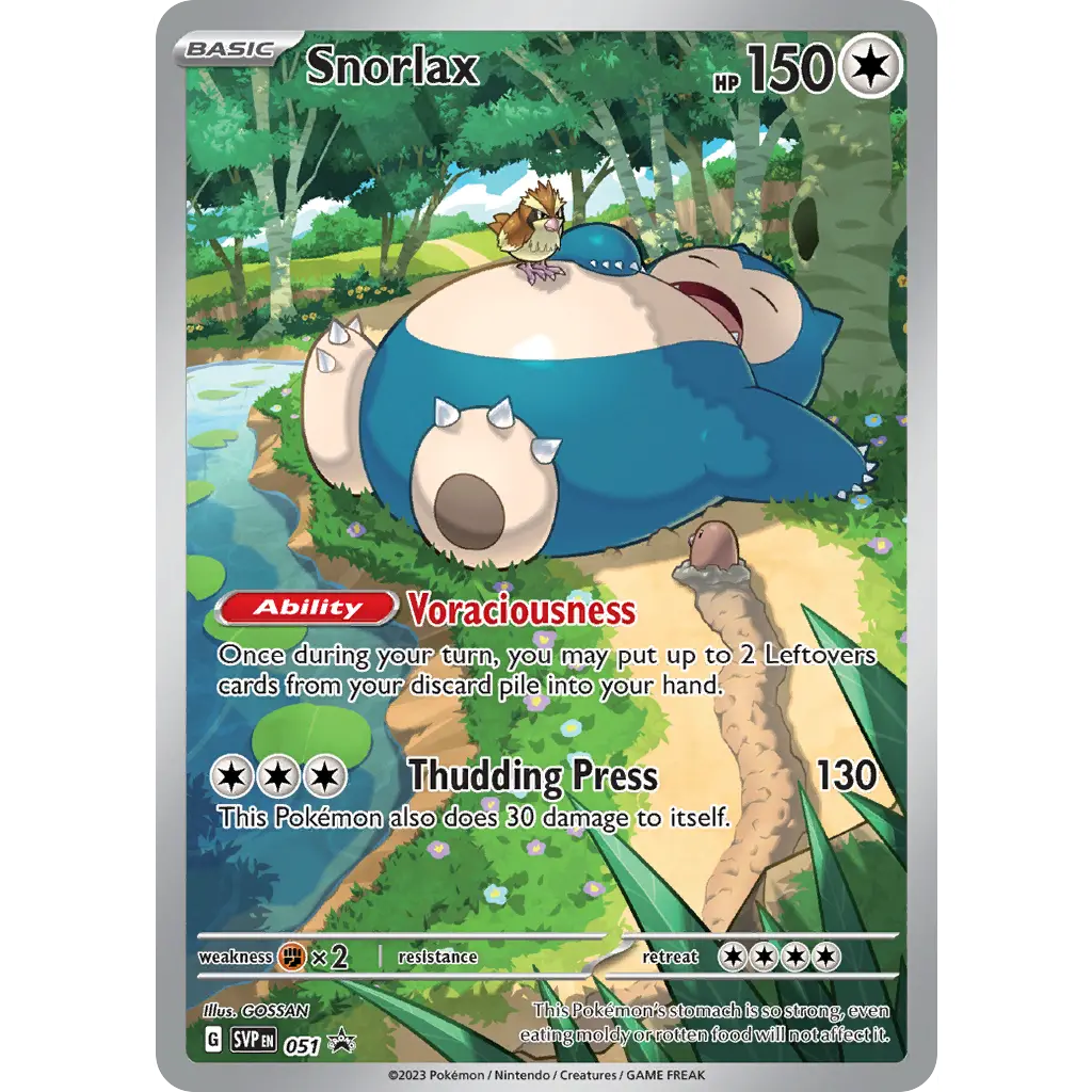 Snorlax - Scarlet & Violet Black Star Promos (Promo) [PR-SV-51]