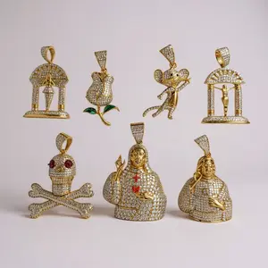 Didiray 14K Gold Plated Hypoallergenic Pendant Necklaces, Casual Fashion Jewelry for Daily Wear, High Quality Luxury Finish.