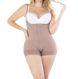 Post-op & Daily use Short Girdle with Hooks and Double Abdominal.