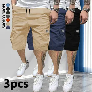 Men’s Shorts Set – Black & Green – Slanted Pockets – Versatile Casual Wear (3-piece set) / Bottoms for Everyday Use – Menswear overalls shorts for men, suitable for summer activities, men’s athletic shorts, men’s gift