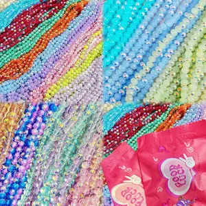 Jovi-A37-Shining High Standard UV Glass Beads 10mm/8mm