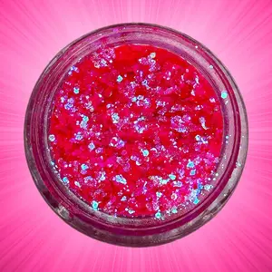 Girls Girls Girls Glitter Gel - Slayfire Cosmetics UV Neon Pink Cosmetic Glitter