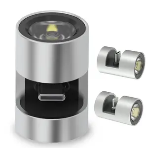 Vogueova SparkMini Phone LED Pocket Flashlight, 280 Lumens for USB Type-C, 180 Lumens for Lightning, No Charging Needed, Powerful Emergency Light, OTG Compatible for Outdoor & Home