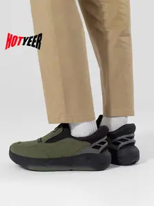 HOTYEER Wide-Head Barefoot Minimalist Shoes Womens Mens | Hands-Free Slip-on/off | Wide Toe Box | Zero Drop | Slip-on Shoes for Unisex Casual Comfortable Lightweight Outdoor Sneakers- Tennis, Trail, Walking, Workout, Fitness Shoes ALL Seasons As Gift