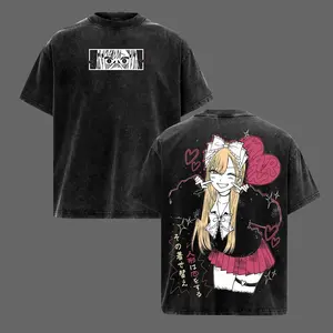 Marin Kitagawa Shirt My Dress Up Darling Anime Girl Graphic Tee Vintage Washed Kawaii Cosplay Girl Oversized Streetwear Shirt for Anime Fans world tshirts 90s Graphic American Casual Short Sleeve Tee | Premium Soft Cotton Classic Unisex T-Shirt for Daily