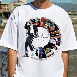 Michael Jackson Timeless Pop Music Graphic Tee, MJ King of Pop Youth Shirt, Michael MJ King of Pop Music T-Shirt for Men, Women and Kids