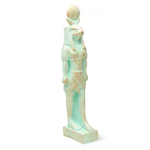 Egyptian God Ra Statue - Made in Egypt, Unique Design, Traditional Style, Ideal for Home Decor