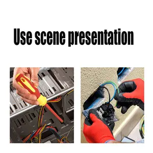 Multifunctional Insulated Electric Screwdriver Set, Professional Home Office Tool Kit, Flexible Design for Various Applications