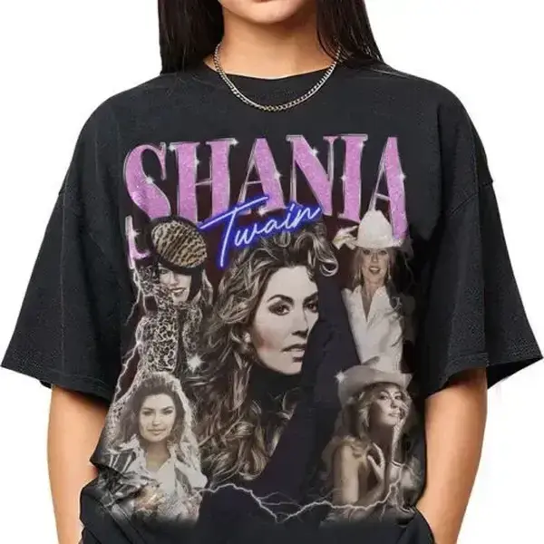 shania twain t shirt - TikTok Shop