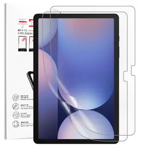 2-piece paper-textured screen protector for Samsung Galaxy Tab series, featuring durable and flexible design for perfect tablet protection